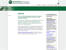 Tablet Screenshot of interventiontechnologies.com